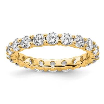 Shared Prong 2 Carat Diamond Complete Eternity Band 14k Polished Gold ET0001-200-6Y4, MPN: ET0001-2…