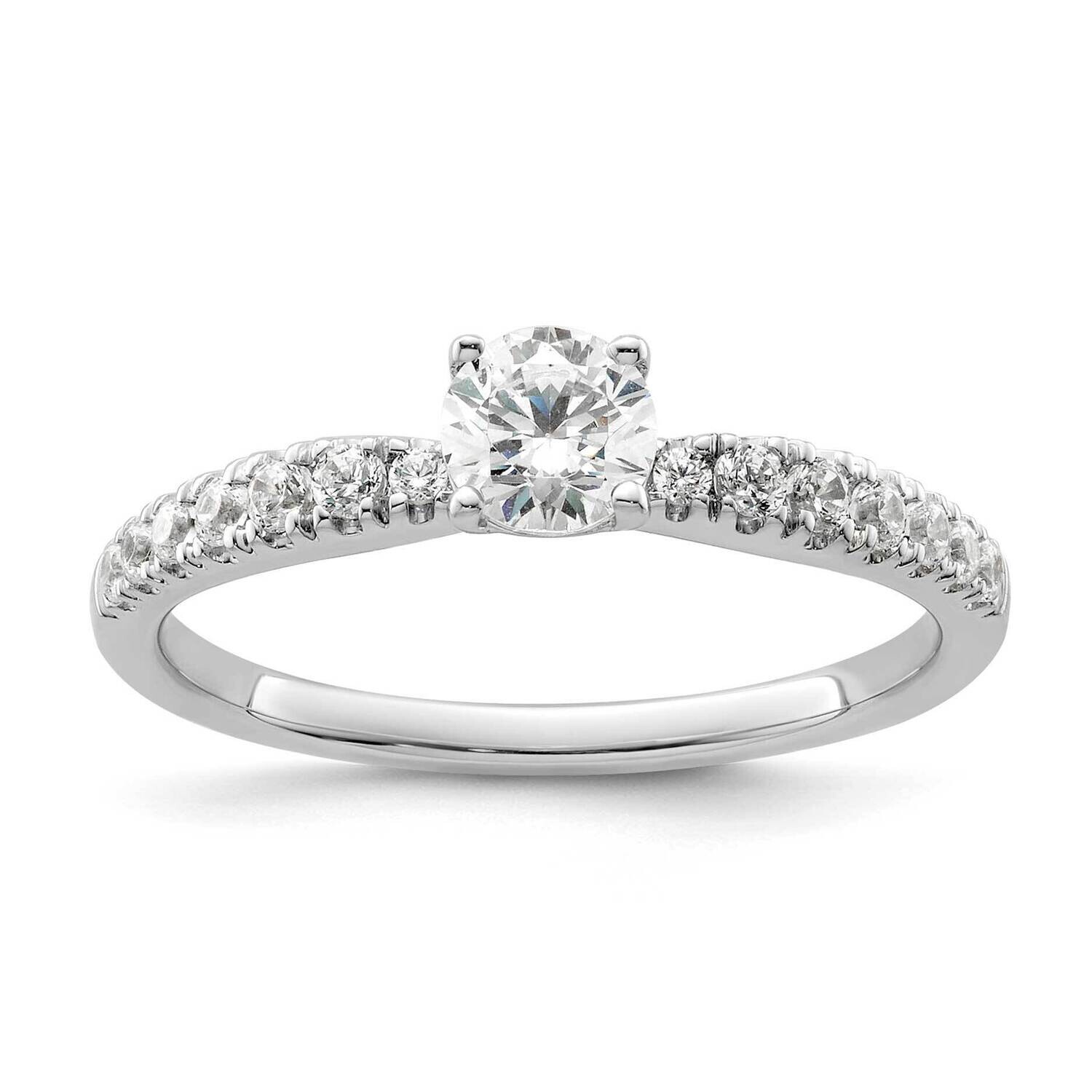 Diamond Two Promises Complete Eng Ring 14k White Gold RM9207E-040-WAA, MPN: RM9207E-040-WAA, 883957…
