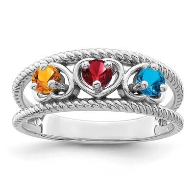 Family Jewelry Ring Mounting 14k White Gold XMR65_3W, MPN: XMR65_3W, 883957517957