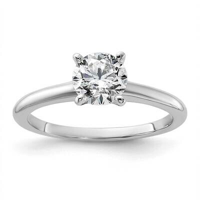 Diamond Solitaire Si+ H+ Comp Eng Ring 14k White Gold RM5965R-100-WAA, MPN: RM5965R-100-WAA, 883957…