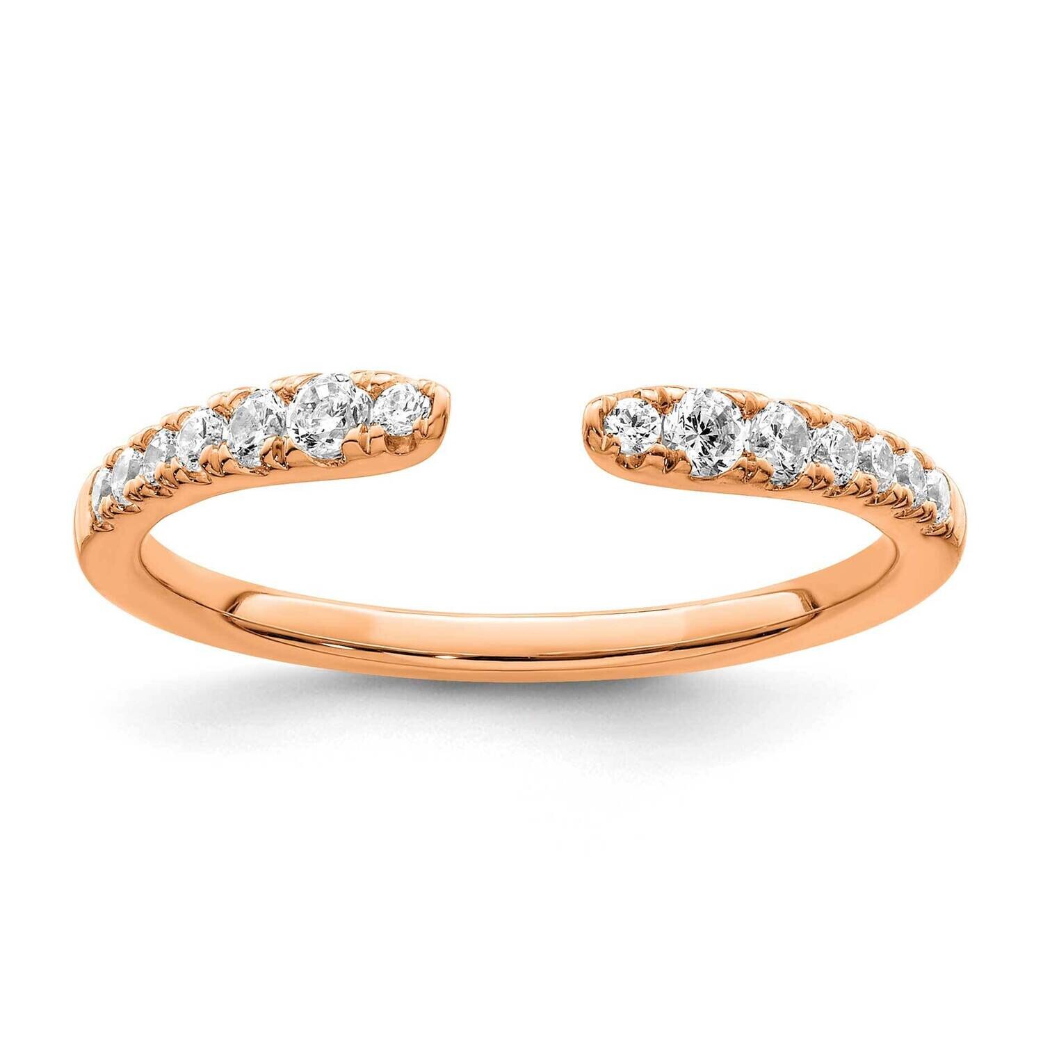 True Origin Rose Gold 1/4 Carat Diamond Vs/Si D E F Fancy Band RM8596-024-RAA, MPN: RM8596-024-RAA,