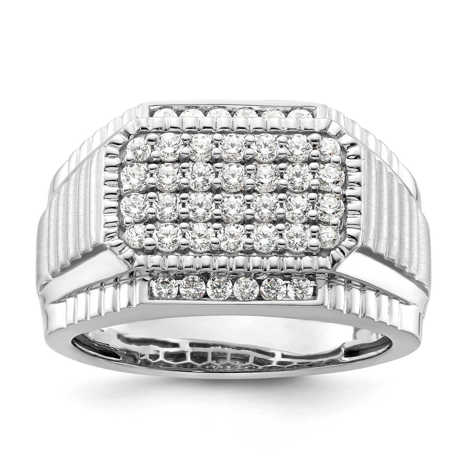 Diamond Men&#39;s Ring 14k White Gold RM9487-088-WAA, MPN: RM9487-088-WAA, 883957903538