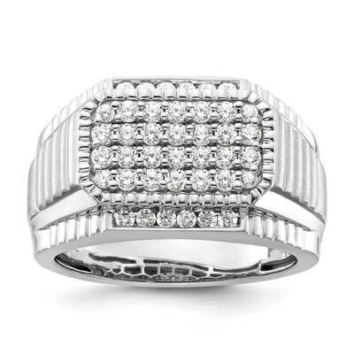 Diamond Men&#39;s Ring 14k White Gold RM9487-088-WAA, MPN: RM9487-088-WAA, 883957903538