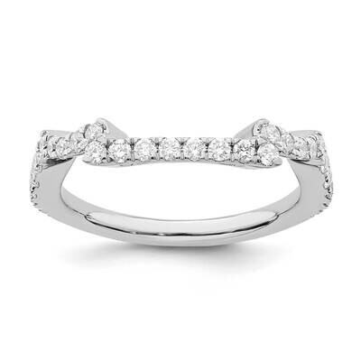 True Origin 5/8 Carat Diamond Vs/Si D E F Wedding Band 14k White Gold RM2316B-060-WAA, MPN: RM2316B…