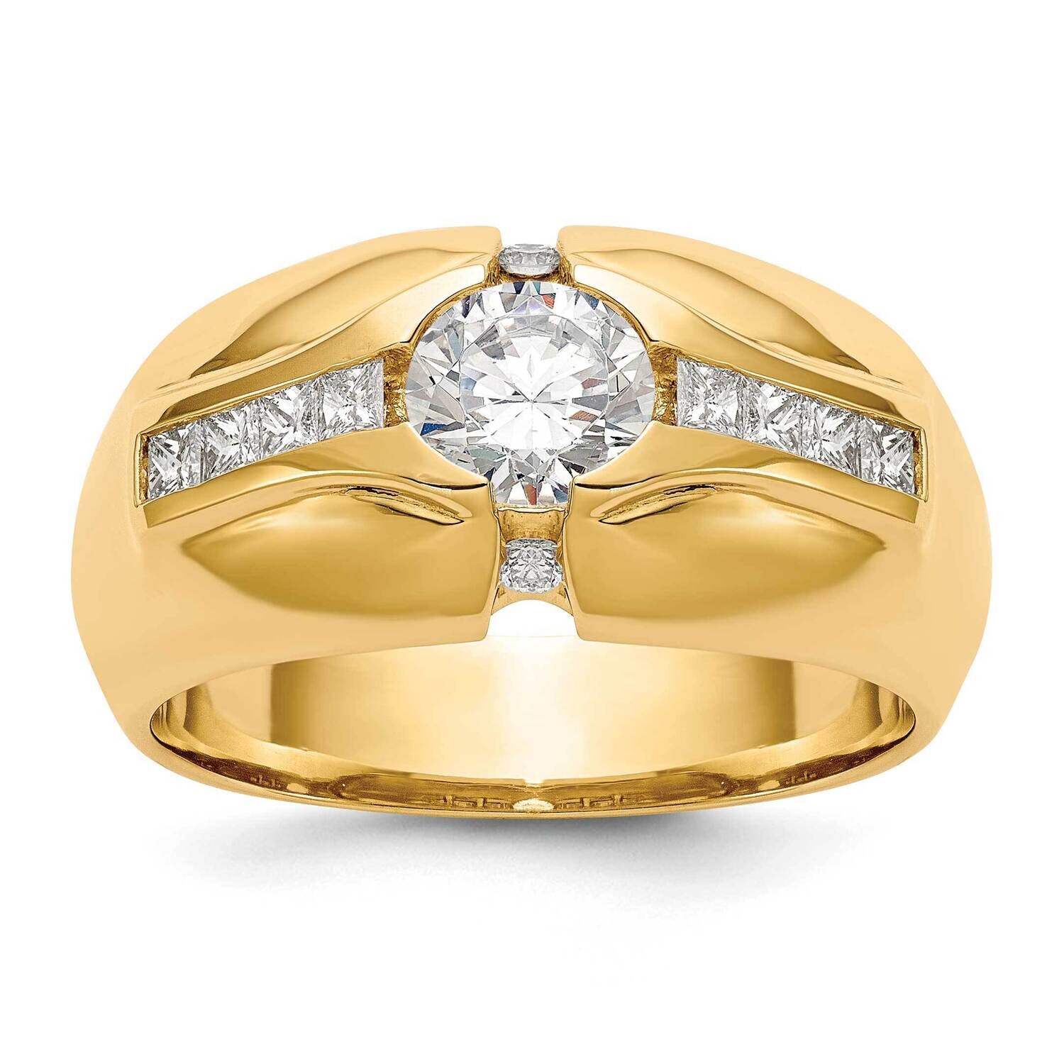 Diamond Men&#39;s Ring 14k Gold RM3502B-045-YAA, MPN: RM3502B-045-YAA, 883957844701