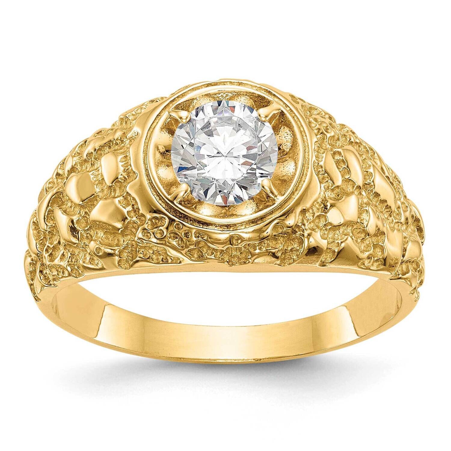 Diamond Complete Men&#39;s Ring 14k Gold RM3487B-075-YAA, MPN: RM3487B-075-YAA, 883957844695