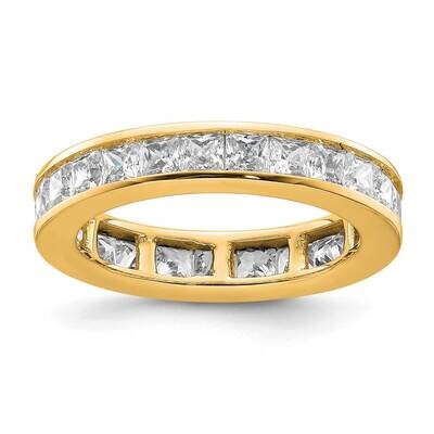 Channel-Set 2 Carat Princess Diamond Complete Eternity Band 14k Polished Gold ET0010-200-6Y4, MPN: …