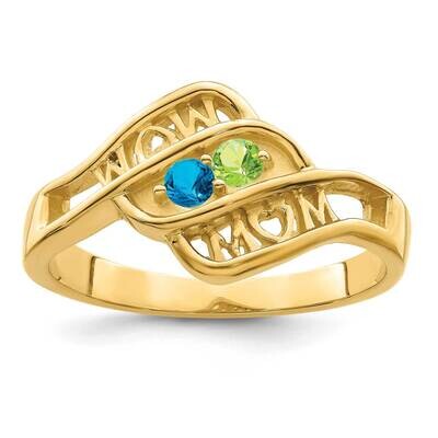 Family Jewelry Ring Mounting 14k Gold XMR66_2, MPN: XMR66_2, 191101539527