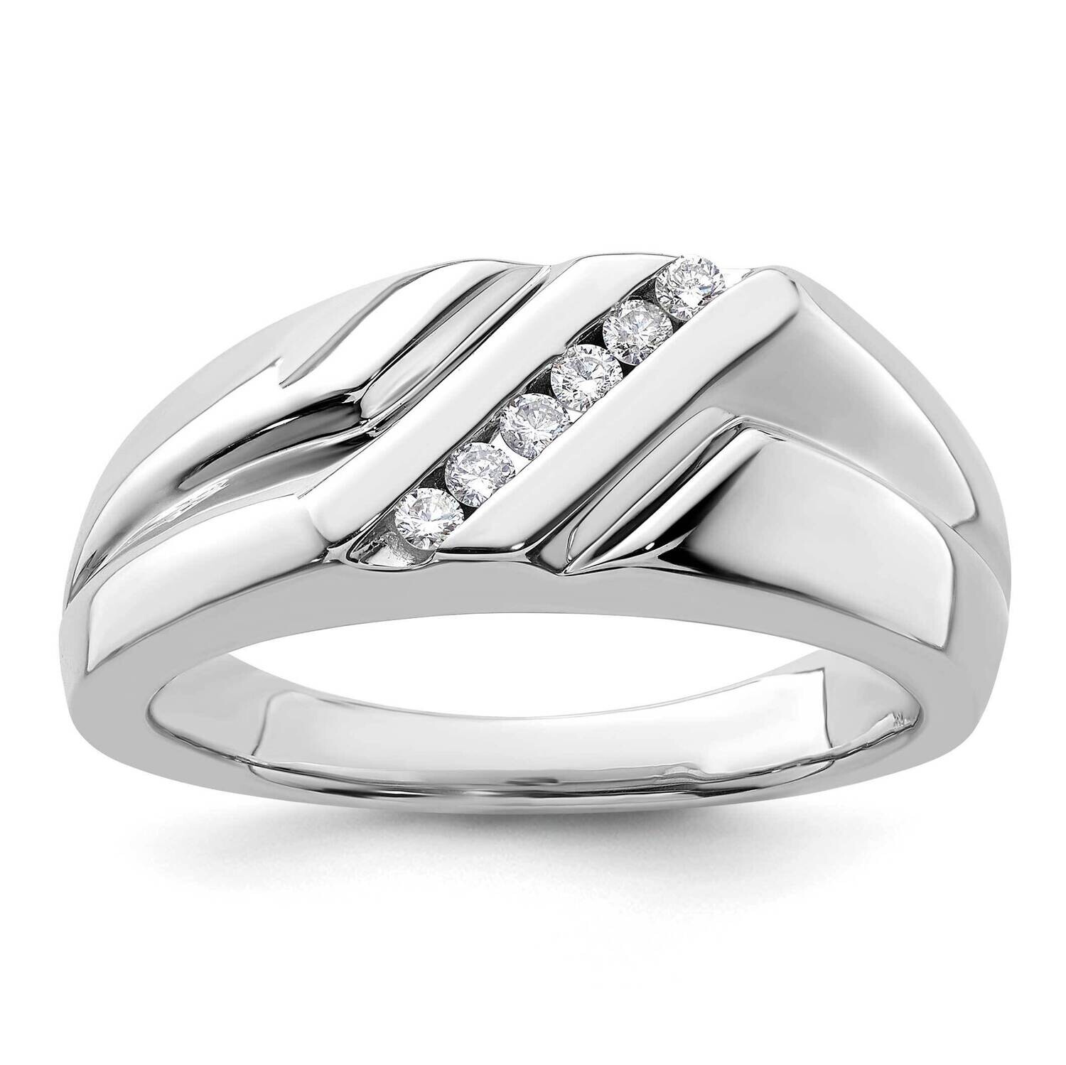 Diamond Men&#39;s Ring 14k White Gold RM5819-016-WAA, MPN: RM5819-016-WAA, 883957867915