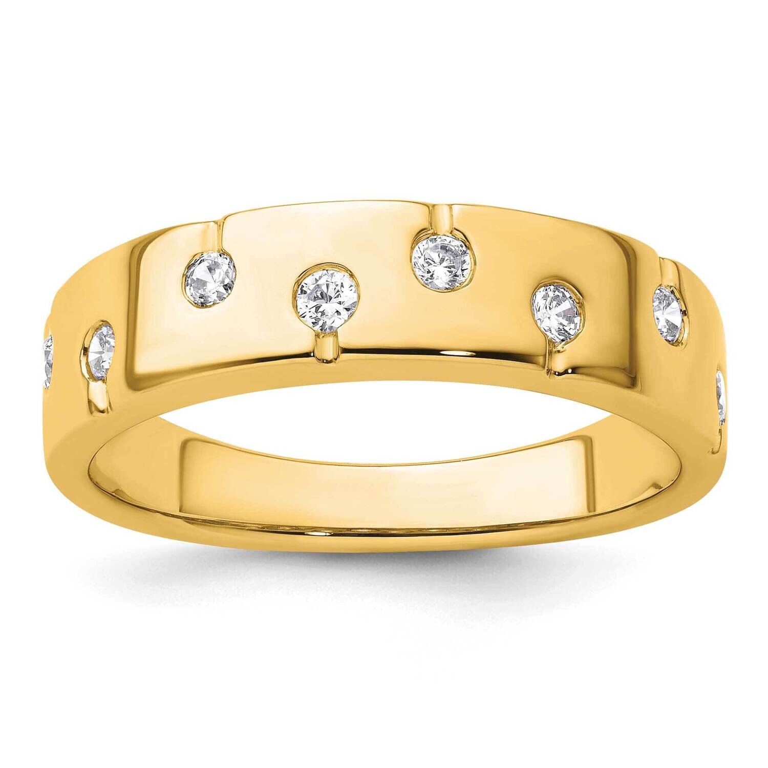 True Origin Diamond Vs/Si D E F Men&#39;s Band 14k Gold RM9364-027-YAA, MPN: RM9364-027-YAA,