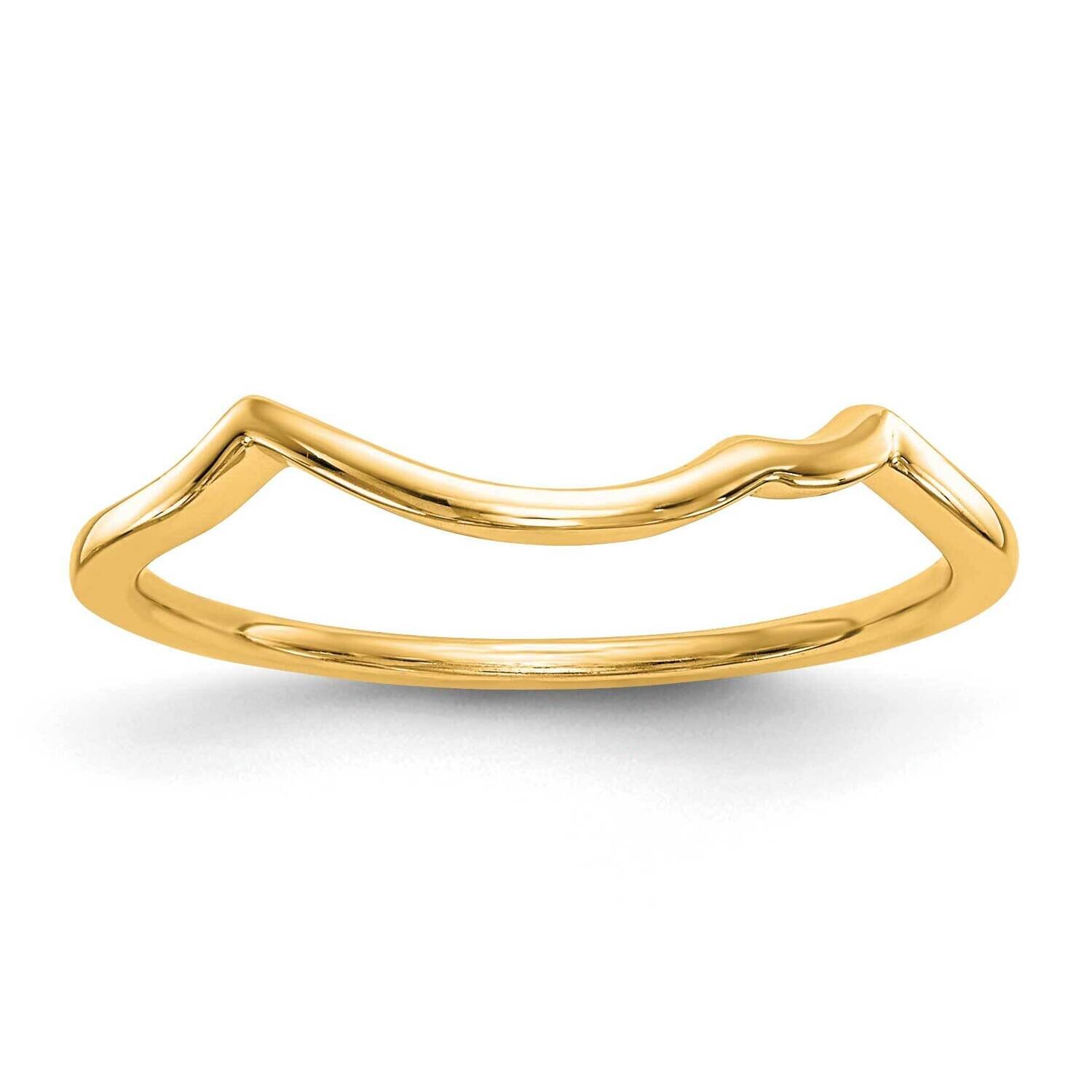 Countour Wedding Band 14k Gold RM2543B-Y, MPN: RM2543B-Y,