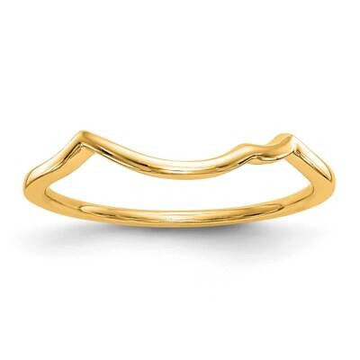 Countour Wedding Band 14k Gold RM2543B-Y, MPN: RM2543B-Y,