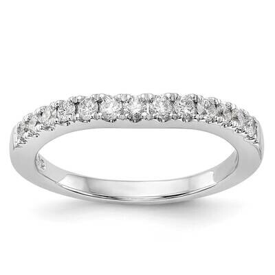 Contoured Wedding Band Ring Mounting 14k White Gold RM3040B-038-CWAA, MPN: RM3040B-038-CWAA,