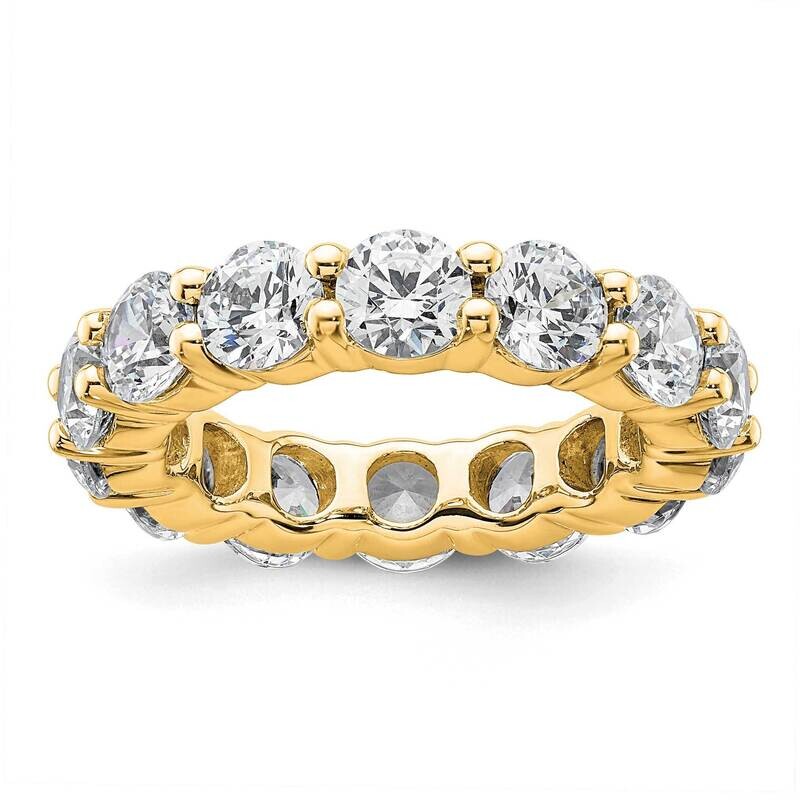 Shared Prong 4 Carat Diamond Complete Eternity Band 14k Polished Gold ET0001-400-4Y4, MPN: ET0001-4…