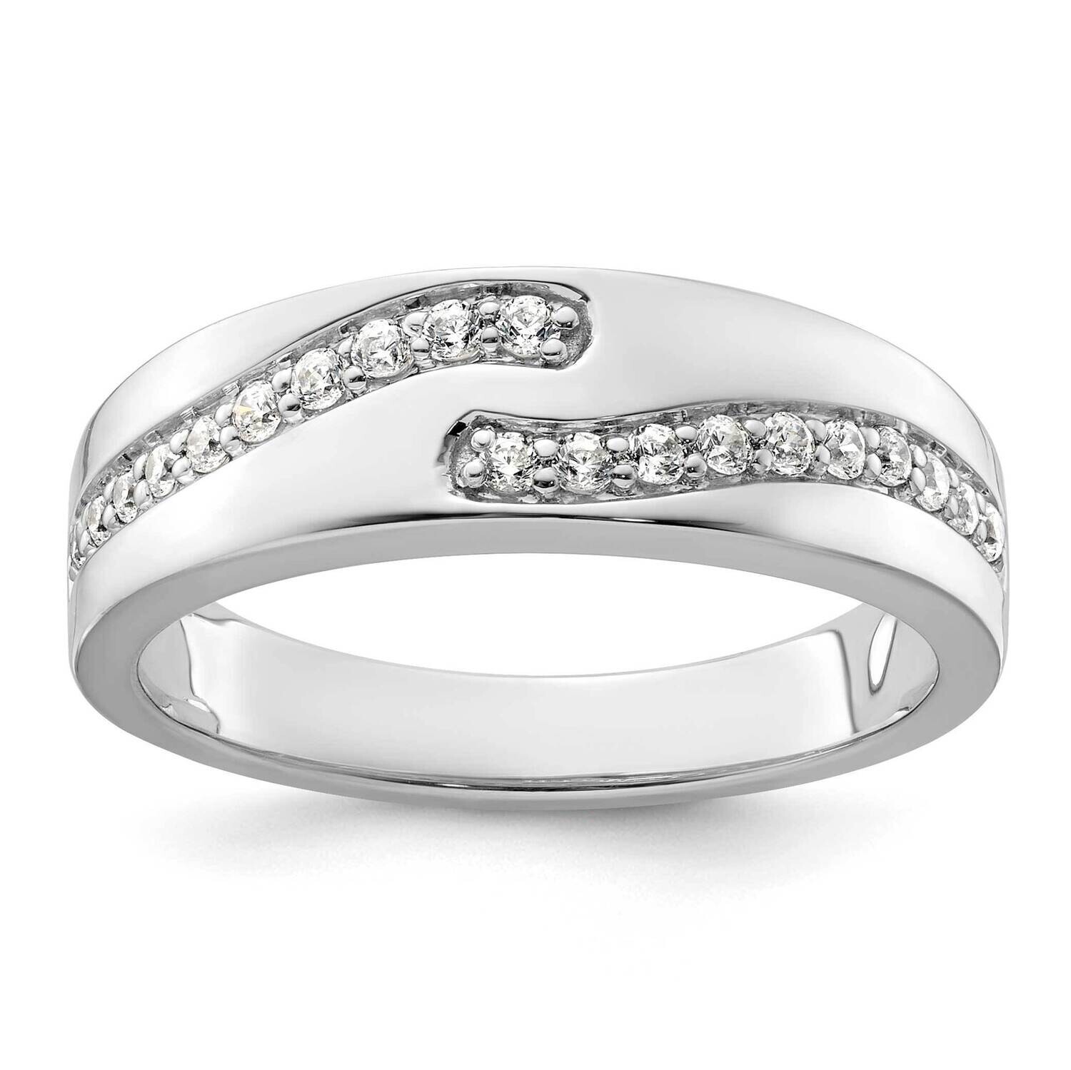 True Origin Diamond Vs/Si D E F Men&#39;s Band 14k White Gold RM9361-032-WAA, MPN: RM9361-032-WAA,
