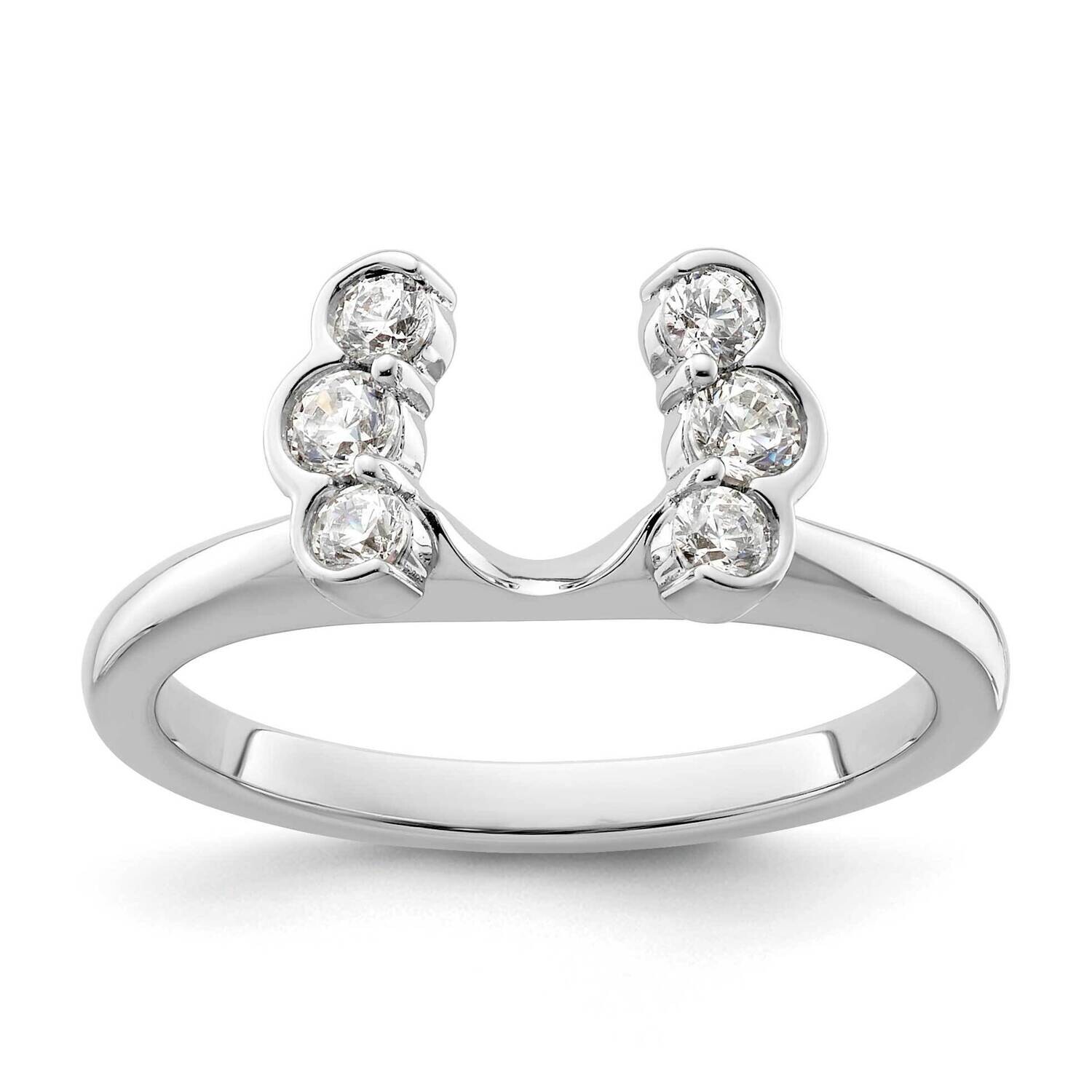 Diamond Ring Wrap 14k White Gold RM9310B-033-WAA, MPN: RM9310B-033-WAA, 883957860053