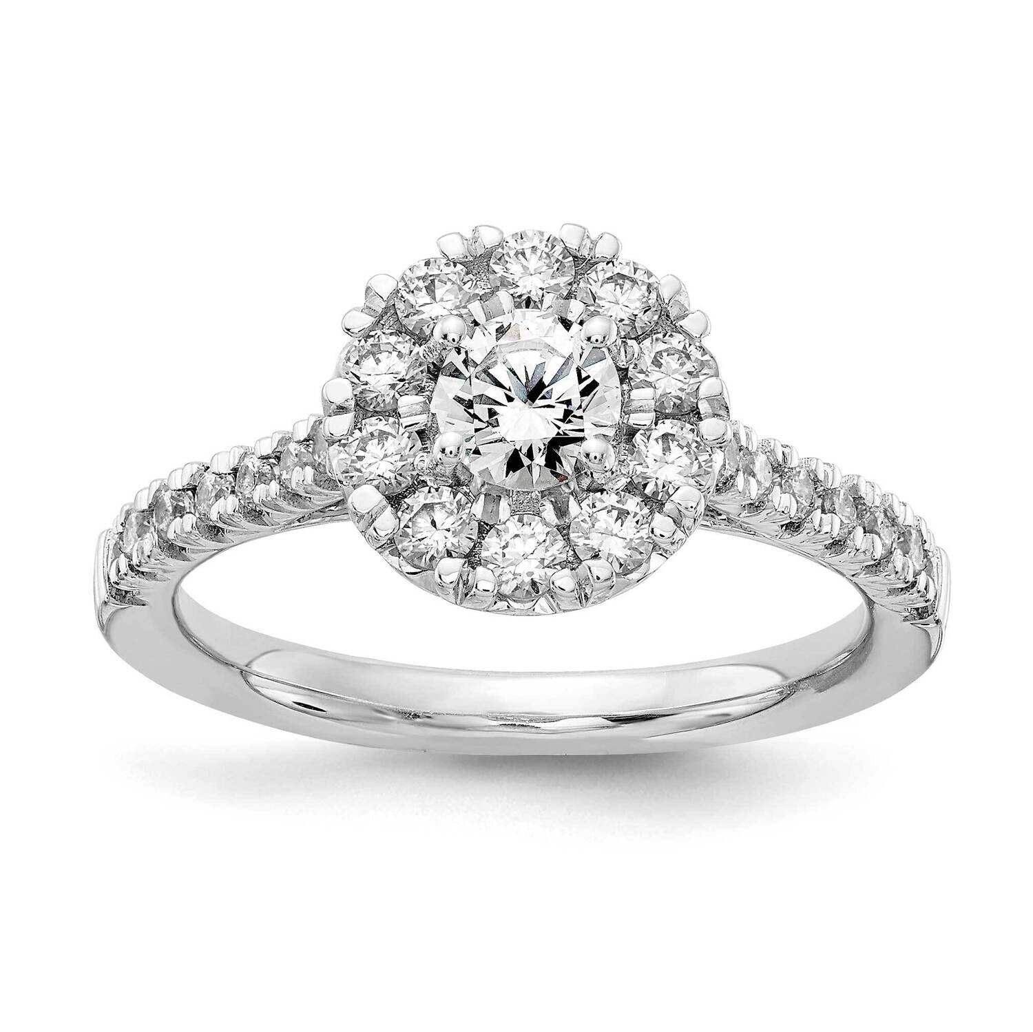 True Origin Diamond Vs/Si D E F Engagement Ring 14k White Gold RM5966E-100-WAA, MPN: RM5966E-100-WA…