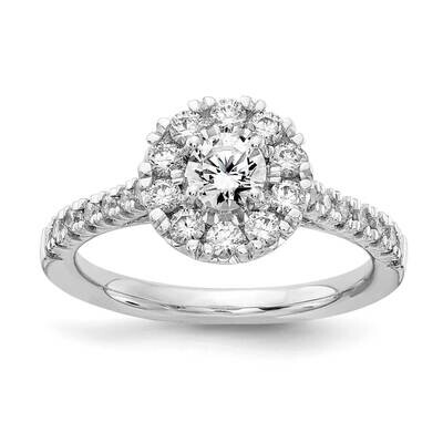 True Origin Diamond Vs/Si D E F Engagement Ring 14k White Gold RM5966E-100-WAA, MPN: RM5966E-100-WA…