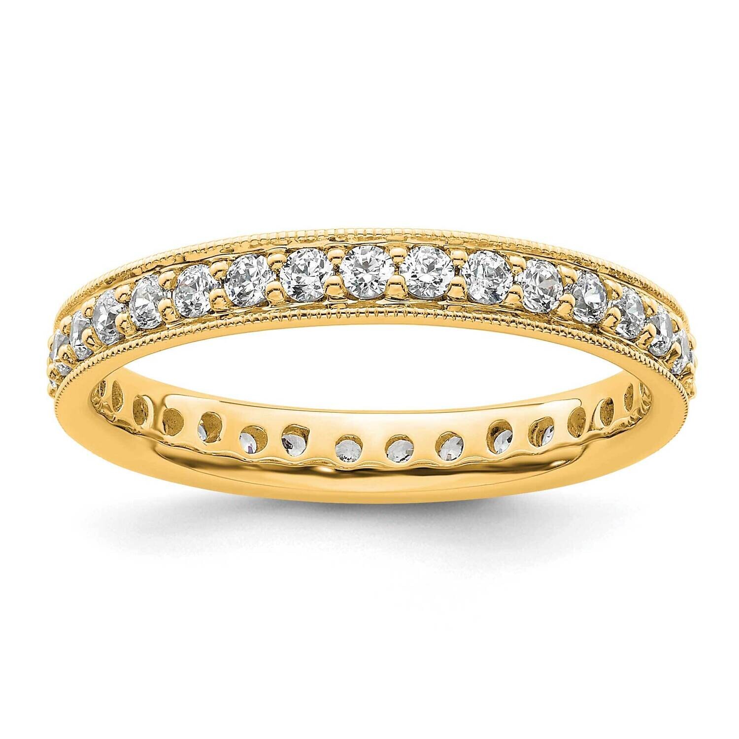 Vintage 1 Carat Diamond Complete Eternity Band 14k Polished Gold ET0002-100-9Y4, MPN: ET0002-100-9Y…