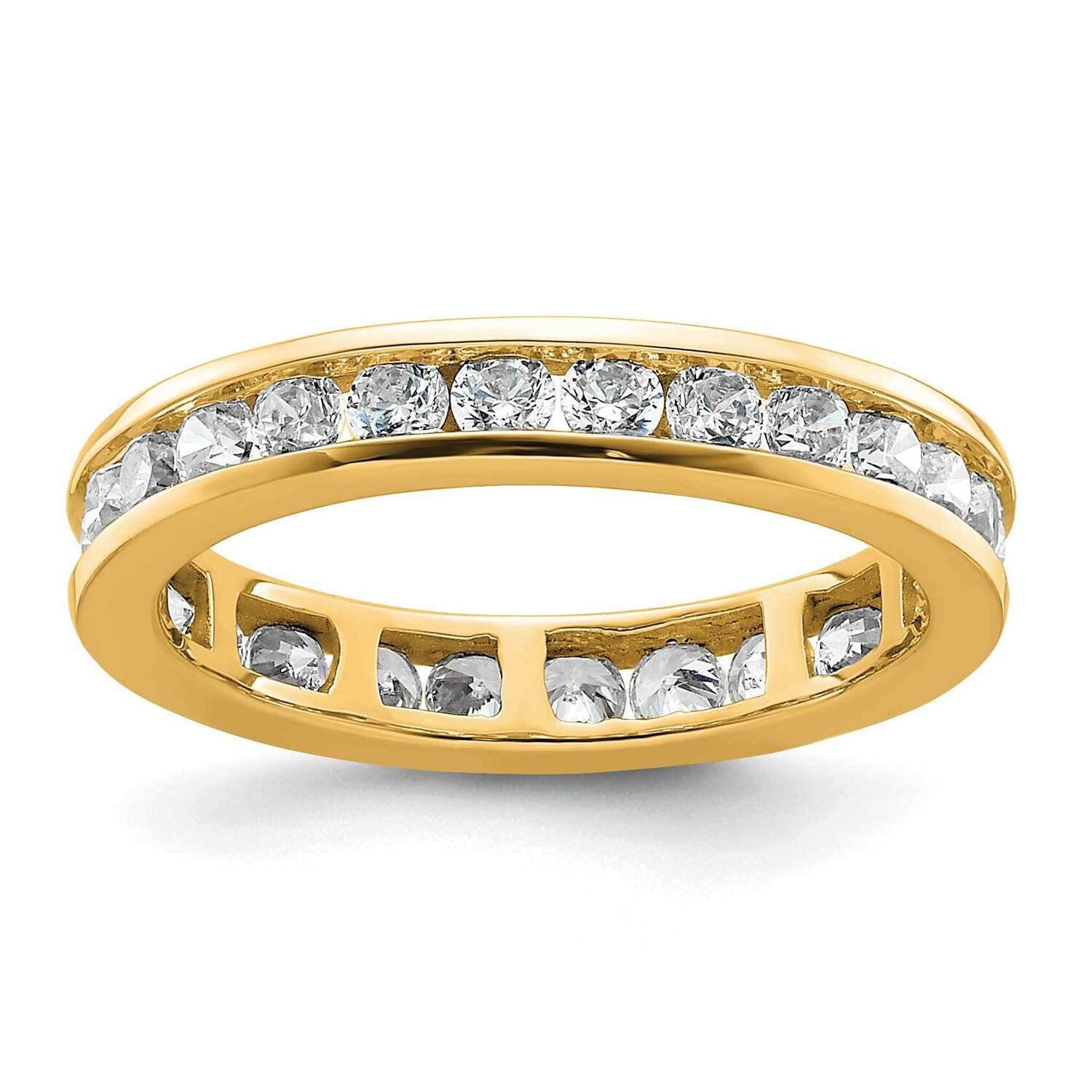 Channel-Set 1 Carat Diamond Complete Eternity Band 14k Polished Gold ET0009-100-5Y4, MPN: ET0009-10…