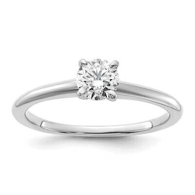 Diamond Solitaire Vs/Si D E F Comp Eng Ring 14k White Gold RM5965R-050-WAA, MPN: RM5965R-050-WAA, 8…