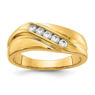 Diamond Mens Ring 10k Gold RM5815-033-1YA by Men&#39;s Jewelry and Accessories, MPN: RM5815-033-1YA,