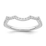 True Origin 1/3 Carat Diamond Vs/Si D E F Wedding Band 14k White Gold RM2334B-036-WAA, MPN: RM2334B…