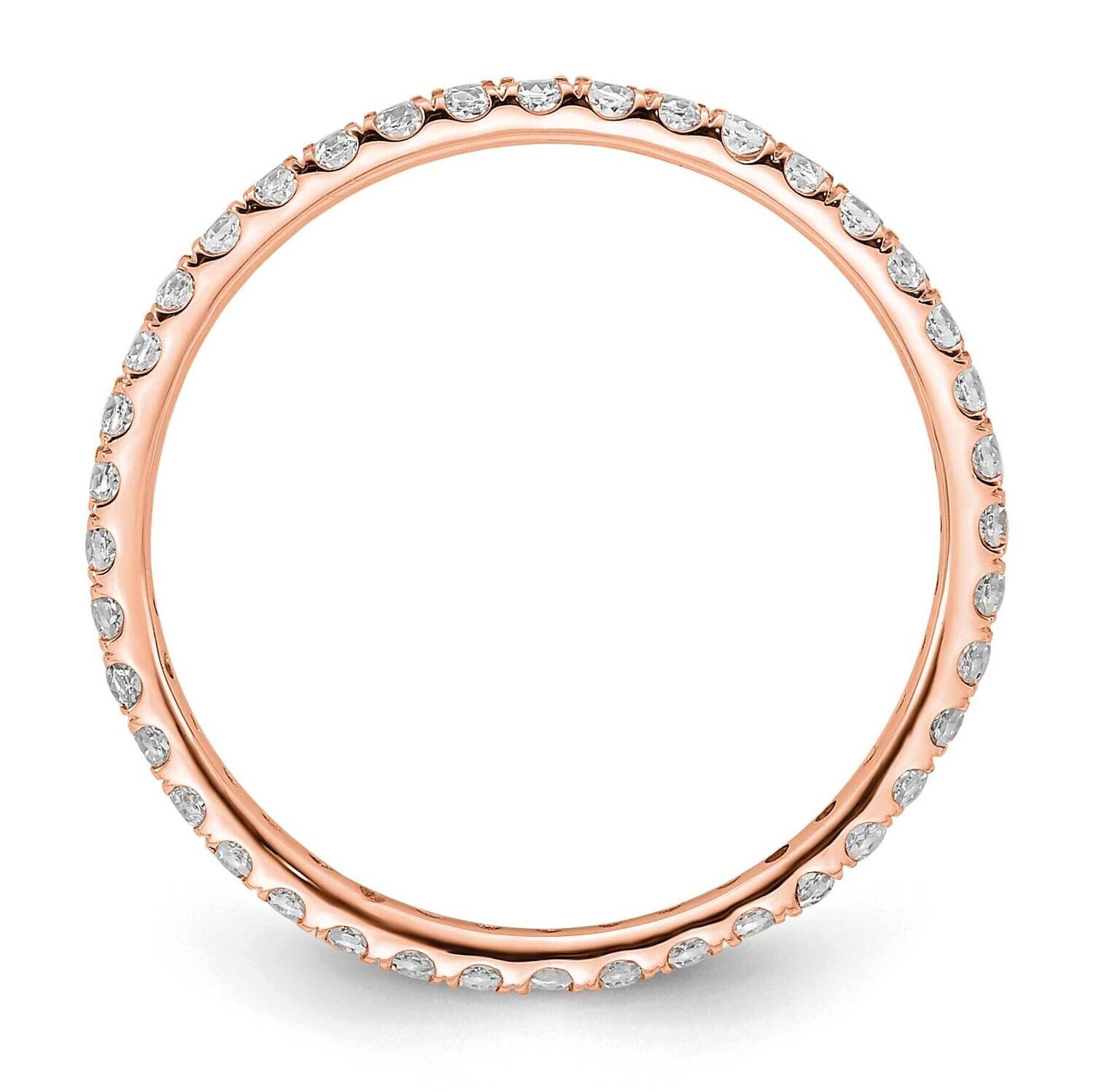 r True Origin Diamond Vs/Si D E F 1/2Ct. Eternity Band 14k Gold ET0005-050-8R4--2, MPN: ET0005-050-…