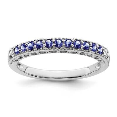 Tanzanite Diamond Band 14k White Gold RM7244-TZ-004-WA, MPN: RM7244-TZ-004-WA, 191101826481