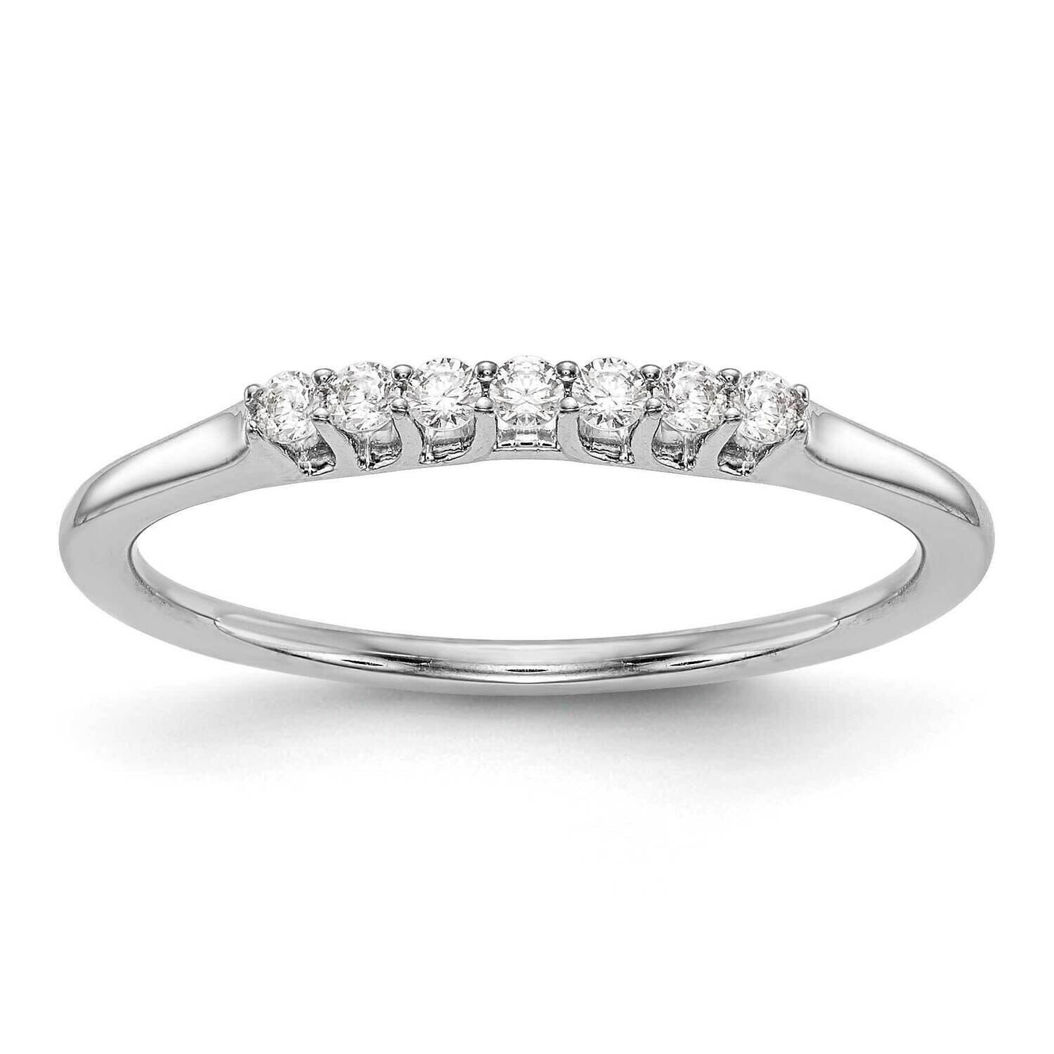Wedding Band Ring Mounting 14k White Gold RM3023B-010-CWAA, MPN: RM3023B-010-CWAA,