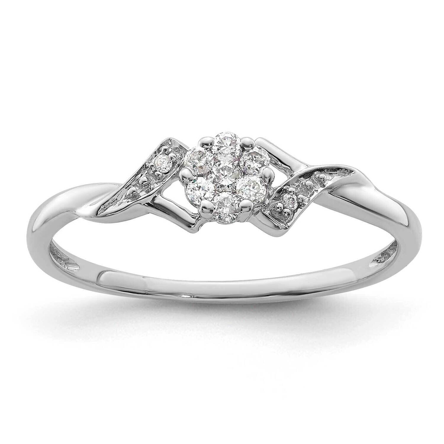 Diamond Ring 14k White Gold RM9696-013-WAA, MPN: RM9696-013-WAA, 883957901794