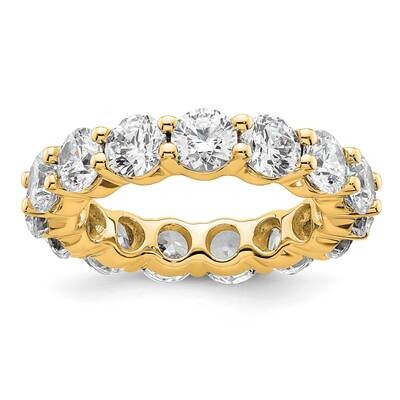 Shared Prong 4 Carat Diamond Complete Eternity Band 14k Polished Gold ET0001-400-5Y4, MPN: ET0001-4…