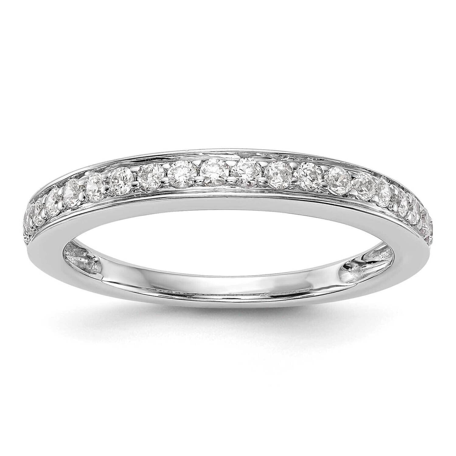 1/3 Carat Wedding Band Ring Mounting 14k White Gold RM3030B-030-CWAA