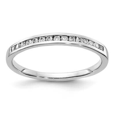 Diamond Channel Band 10k White Gold RM5623-016-1WA, MPN: RM5623-016-1WA,