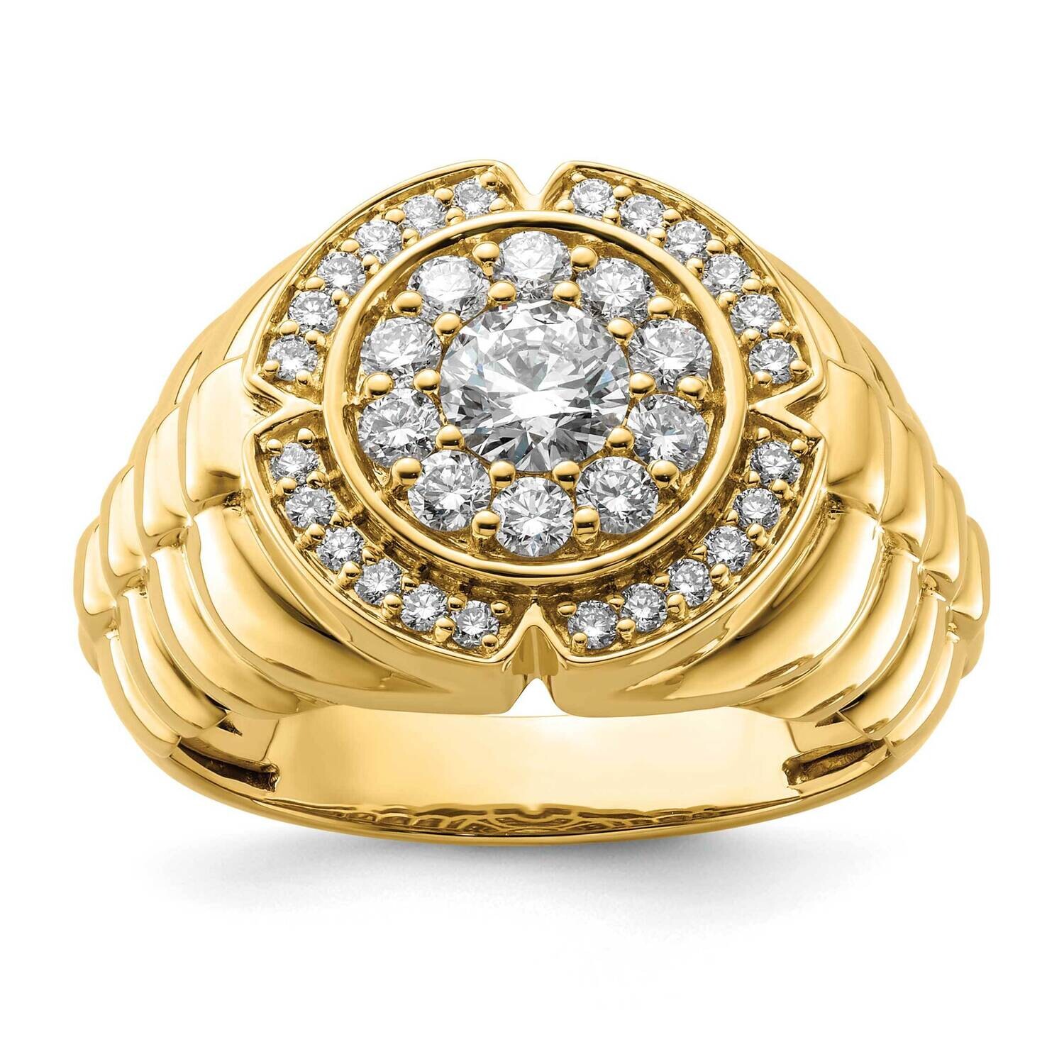 Diamond Si1/Si2 G H I Men&#39;s Ring 10k Gold RM9346-121-0YAA, MPN: RM9346-121-0YAA, 883957903217