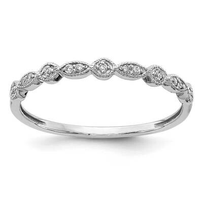 Diamond Fancy Band 10k White Gold RM5625-006-1WA, MPN: RM5625-006-1WA,
