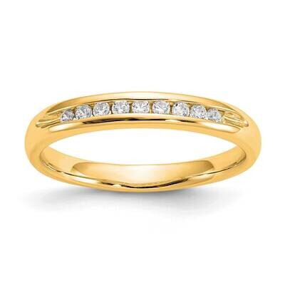 9-Stone Holds 9-1.5mm Round Channel Band Ring Mounting 14k Gold RM3313B-014-YAA, MPN: RM3313B-014-Y…
