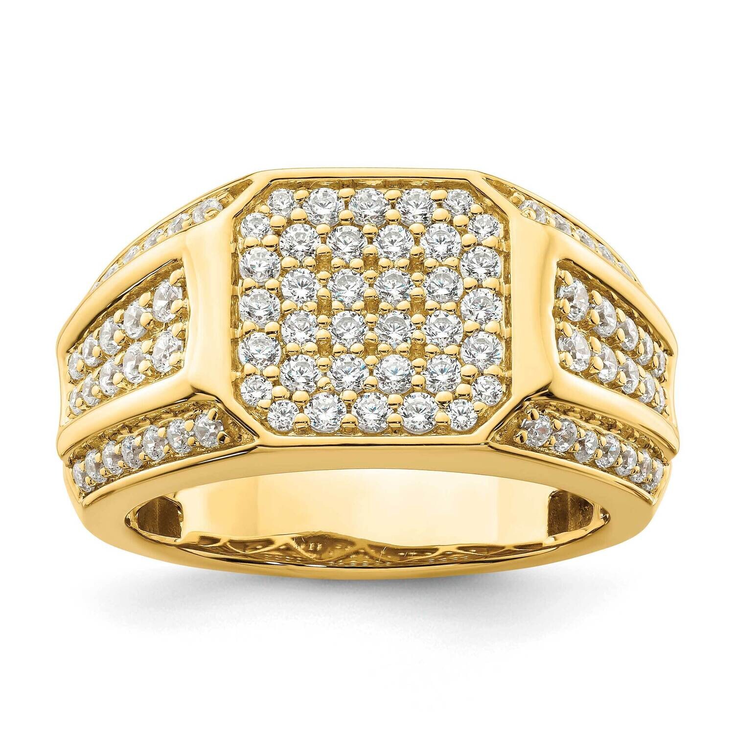Diamond Men's Ring 14k Gold RM9266-132-YAA
