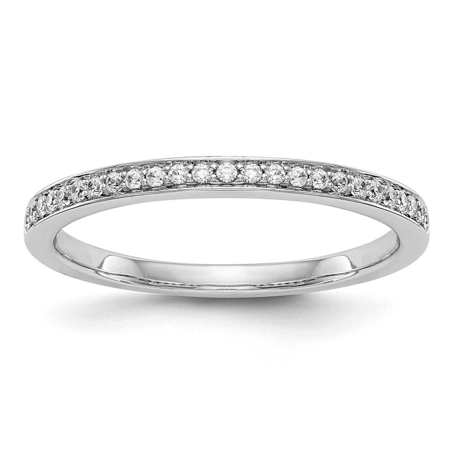 Wedding Band Ring Mounting 14k White Gold RM2710B-013-CWAA