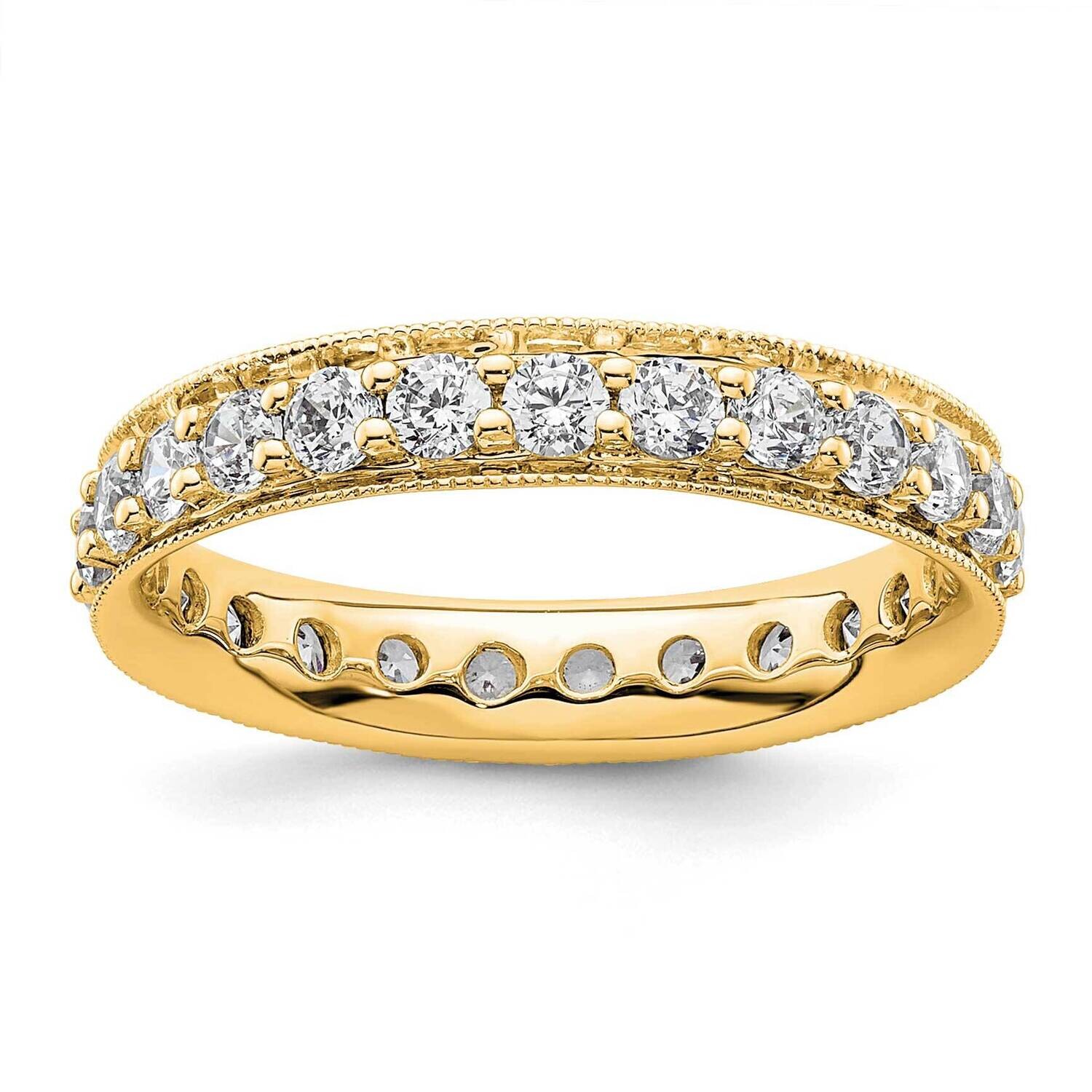 Vintage 1 Carat Diamond Complete Eternity Band 14k Polished Gold ET0002-100-5Y4, MPN: ET0002-100-5Y…