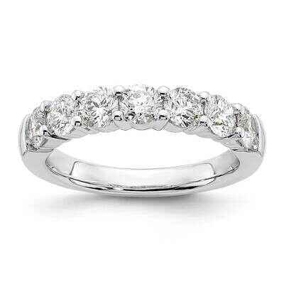 Diamond 7-Stone Band 14k White Gold RM3187B-160-WAA, MPN: RM3187B-160-WAA, 883957865720