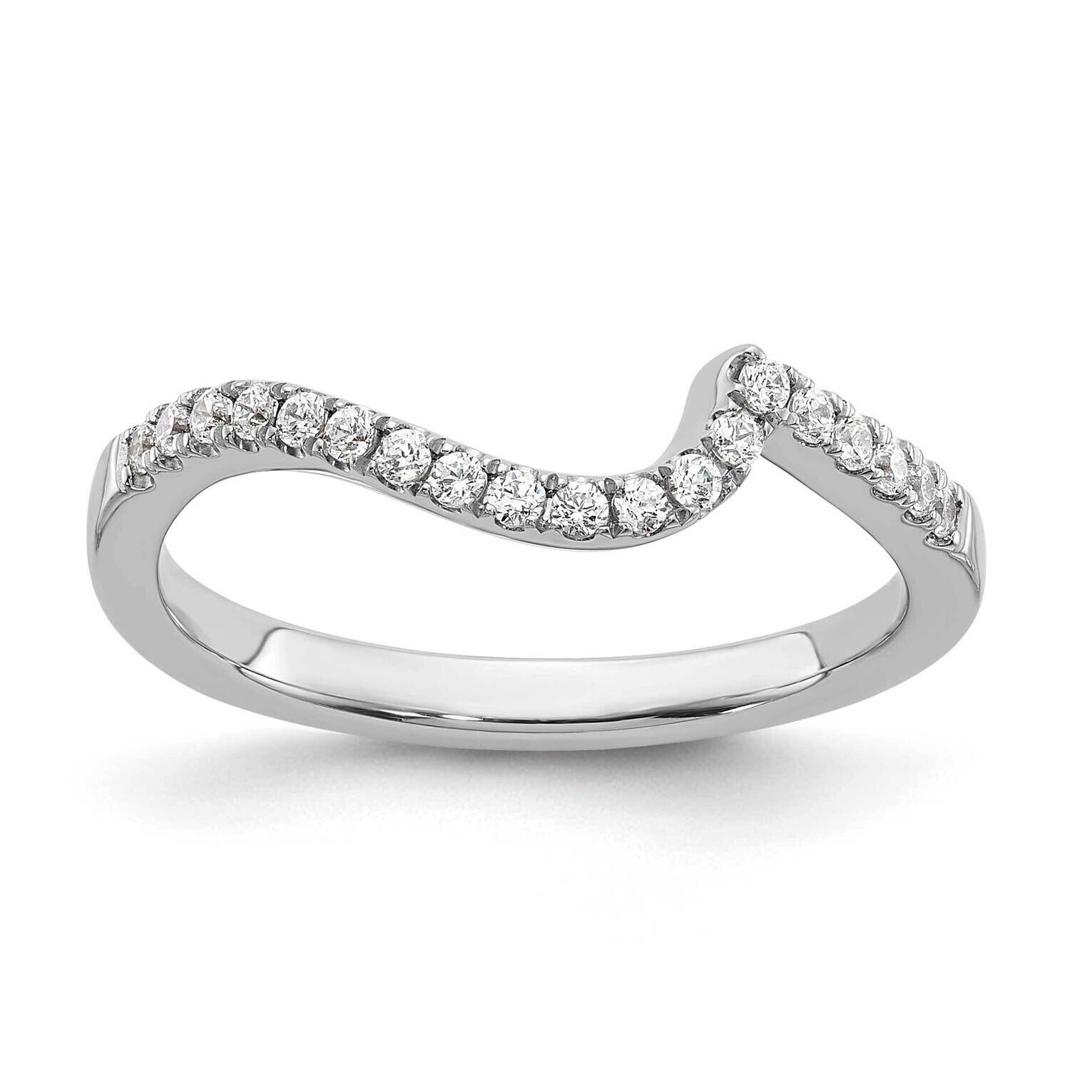 True Origin 1/5 Carat Diamond Vs/Si D E F Wedding Band 14k White Gold RM2406B-019-WAA, MPN: RM2406B…
