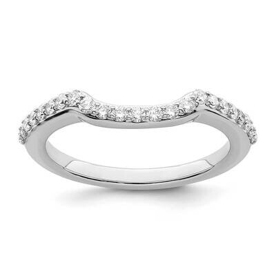 True Origin 1/3 Carat Diamond Vs/Si D E F Wedding Band 14k White Gold RM2318B-028-WAA, MPN: RM2318B…