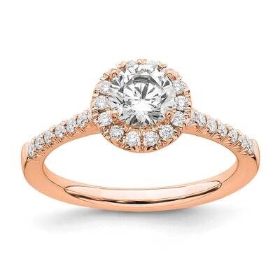 Eternal Promise Diamond Halo Complete Ring 14k Rose Gold RM2057E-050-RAA, MPN: RM2057E-050-RAA, 883…