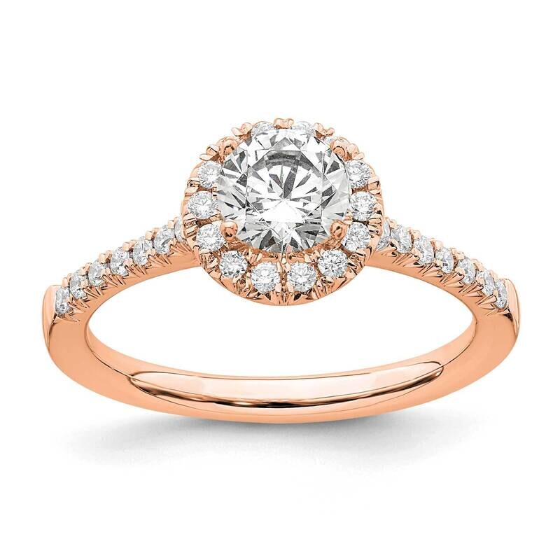 Eternal Promise Diamond Halo Complete Ring 14k Rose Gold RM2057E-050-RAA, MPN: RM2057E-050-RAA, 883…