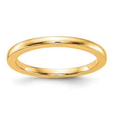 Polished Wedding Band 14k Gold RM1951B-Y, MPN: RM1951B-Y,