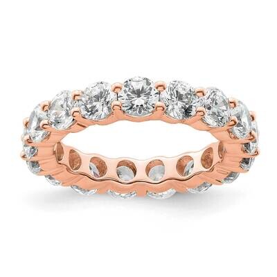 Polished Shared Prong 3 Carat Diamond Complete Eternity Band 14k Rose Gold ET0001-300-4R4, MPN: ET0…