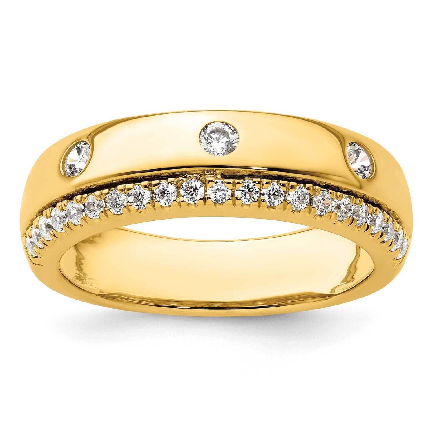 True Origin Diamond Vs/Si D E F Men&#39;s Band 14k Gold RM9363-050-YAA, MPN: RM9363-050-YAA,