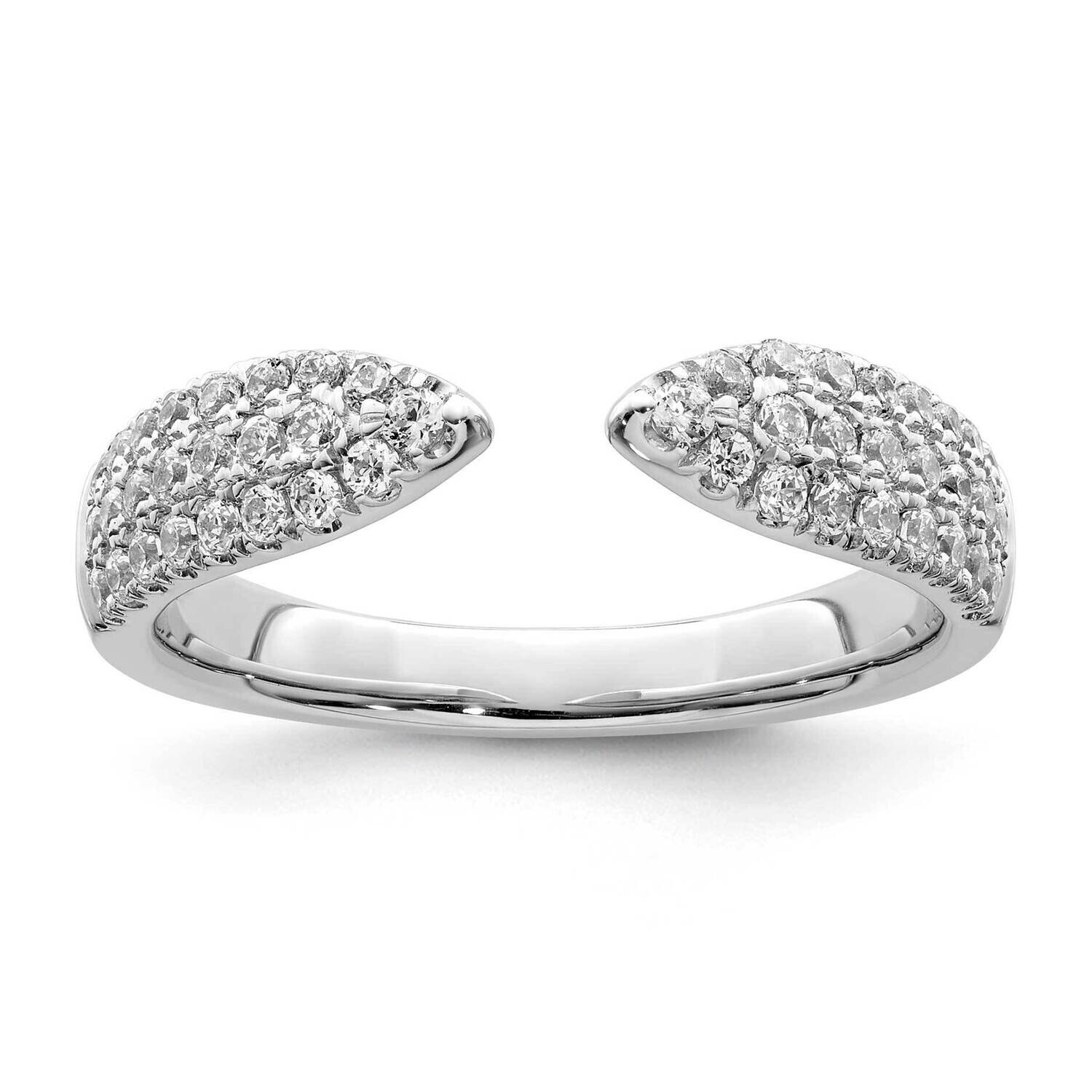 True Origin White Gold 1/2 Carat Diamond Vs/Si D E F Fancy Band RM8597-050-WAA, MPN: RM8597-050-WAA,