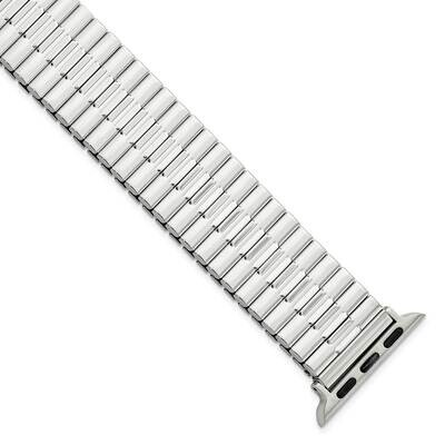 Gilden For Apple 38/40mm Mens Long Expansion Watch Band Stainless Steel BA552-38 by Men&#39;s Jewelry a…
